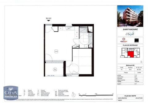  Appartement � louer 2 pi�ces 42 m�