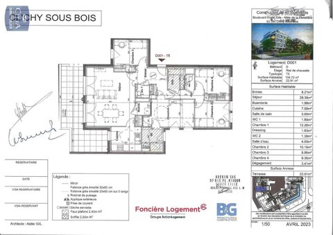  Appartement  louer 5 pices 105 m