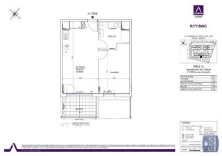  Appartement � louer 2 pi�ces 42 m�