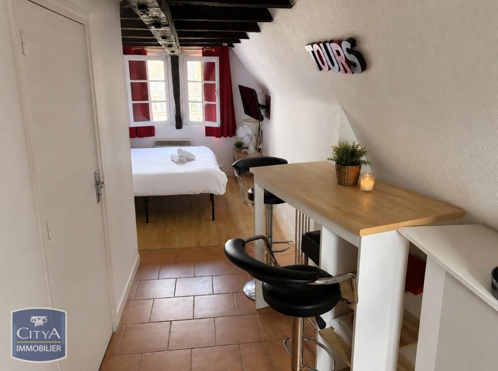 location Appartement - 1 pièce(s) - 18 m² Tours (37000)
