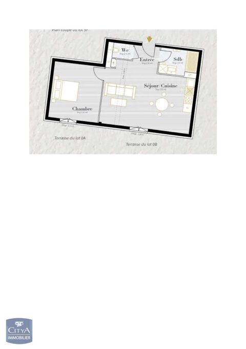  Appartement � louer 2 pi�ces 49 m�