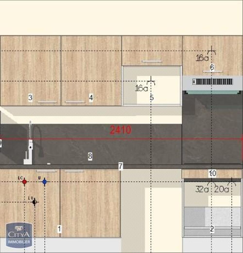 location Appartement - 3 pièce(s) - 70 m² Bordeaux (33800)