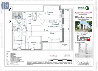  Appartement à louer 4 pièces 86 m²