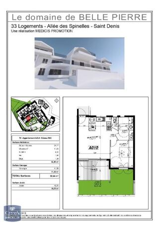  Appartement � louer 2 pi�ces 45 m�