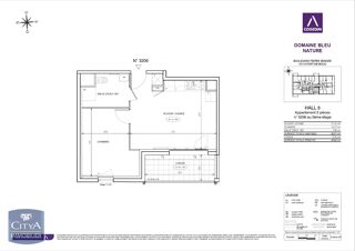  Appartement à louer 2 pièces 38 m²