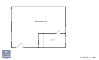  Appartement � louer 1 pi�ce 23 m�