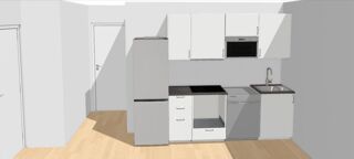  Appartement à louer 3 pièces 64 m²
