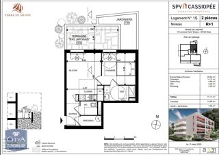  Appartement à louer 2 pièces 41 m²