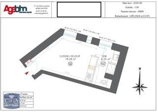  Appartement à louer 1 pièce 25 m²