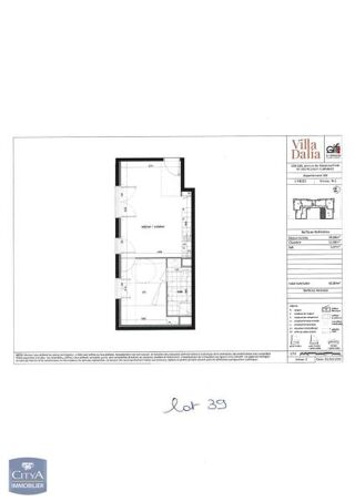  Appartement � louer 2 pi�ces 42 m�