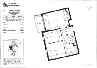  Appartement à louer 3 pièces 59 m²