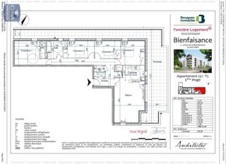  Appartement � louer 5 pi�ces 109 m�