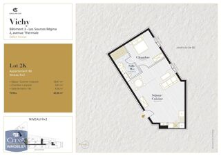  Appartement � louer 2 pi�ces 43 m�