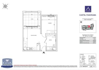  Appartement à louer 2 pièces 40 m²