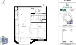  Appartement à louer 2 pièces 44 m²