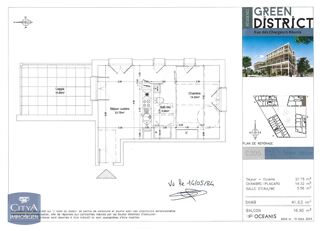  Appartement � louer 2 pi�ces 42 m�