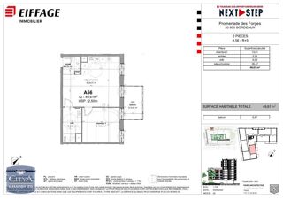  Appartement à louer 2 pièces 50 m²