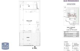  Appartement à louer 1 pièce 28 m²