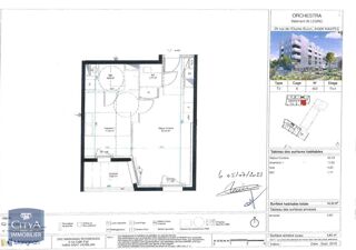  Appartement à louer 2 pièces 40 m²