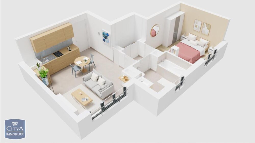 location Appartement - 2 pièce(s) - 38 m² Ferney-Voltaire (01210)