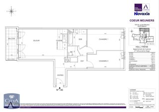  Appartement � louer 3 pi�ces 68 m�