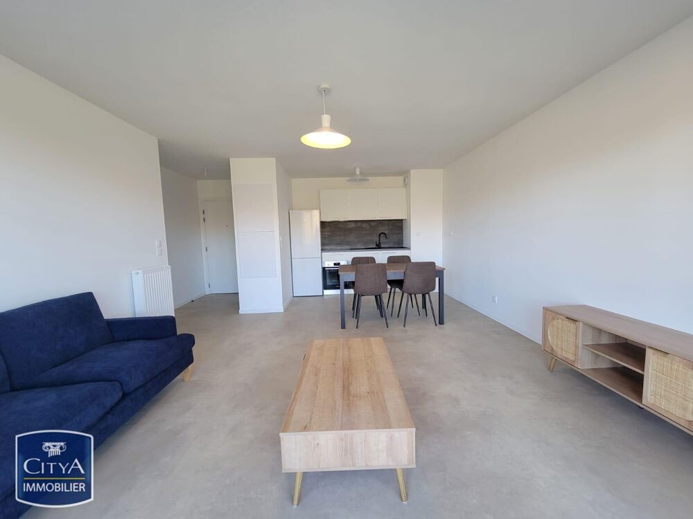 À LOUER : Appartement récent T3 meublé situé à Dax, dans....