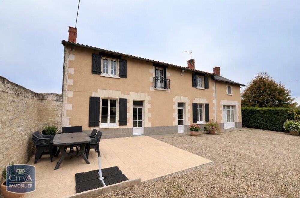 location Maison - 4 pi�ce(s) - 125 m� La Roche-Rigault (86200)
