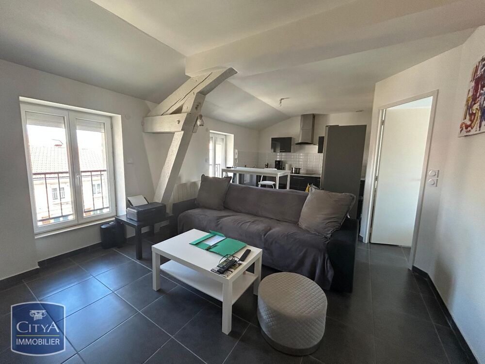 location Appartement - 2 pièce(s) - 39 m² Le Coteau (42120)