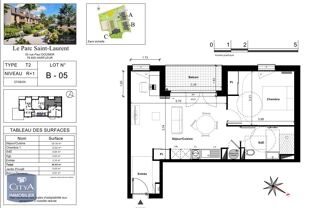  Appartement � louer 2 pi�ces 47 m�