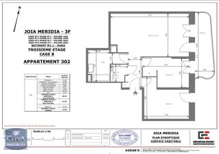  Appartement à louer 3 pièces 69 m²