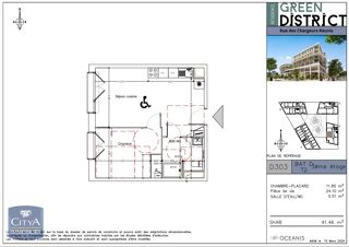  Appartement à louer 2 pièces 41 m²