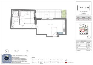  Appartement à louer 2 pièces 48 m²