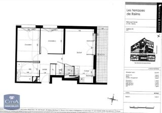  Appartement � louer 3 pi�ces 59 m�