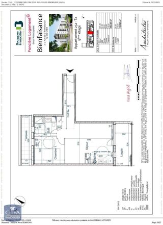  Appartement � louer 2 pi�ces 60 m�