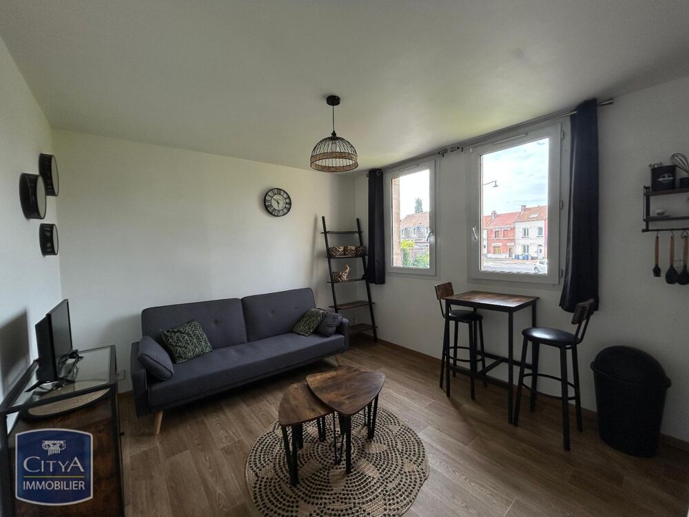 location Appartement - 1 pièce(s) - 19 m² Arras (62000)