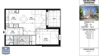  Appartement � louer 2 pi�ces 51 m�
