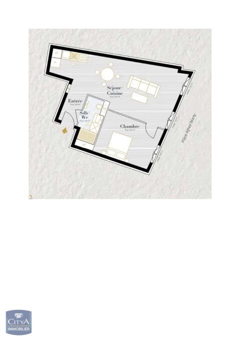  Appartement � louer 2 pi�ces 45 m�