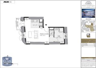  Appartement � louer 1 pi�ce 31 m�