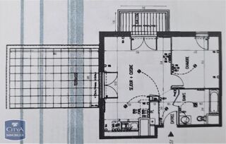  Appartement à louer 2 pièces 46 m²