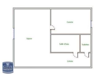  Appartement � louer 1 pi�ce 25 m�