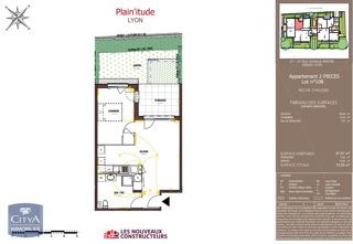  Appartement � louer 2 pi�ces 47 m�