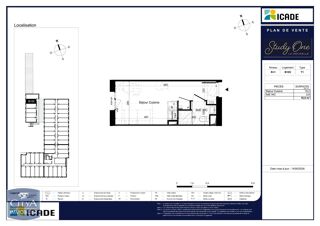  Appartement � louer 1 pi�ce 18 m�