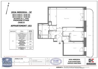  Appartement à louer 3 pièces 68 m²