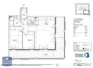  Appartement � louer 3 pi�ces 66 m�