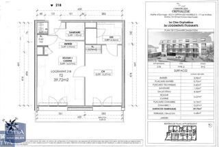  Appartement à louer 2 pièces 40 m²
