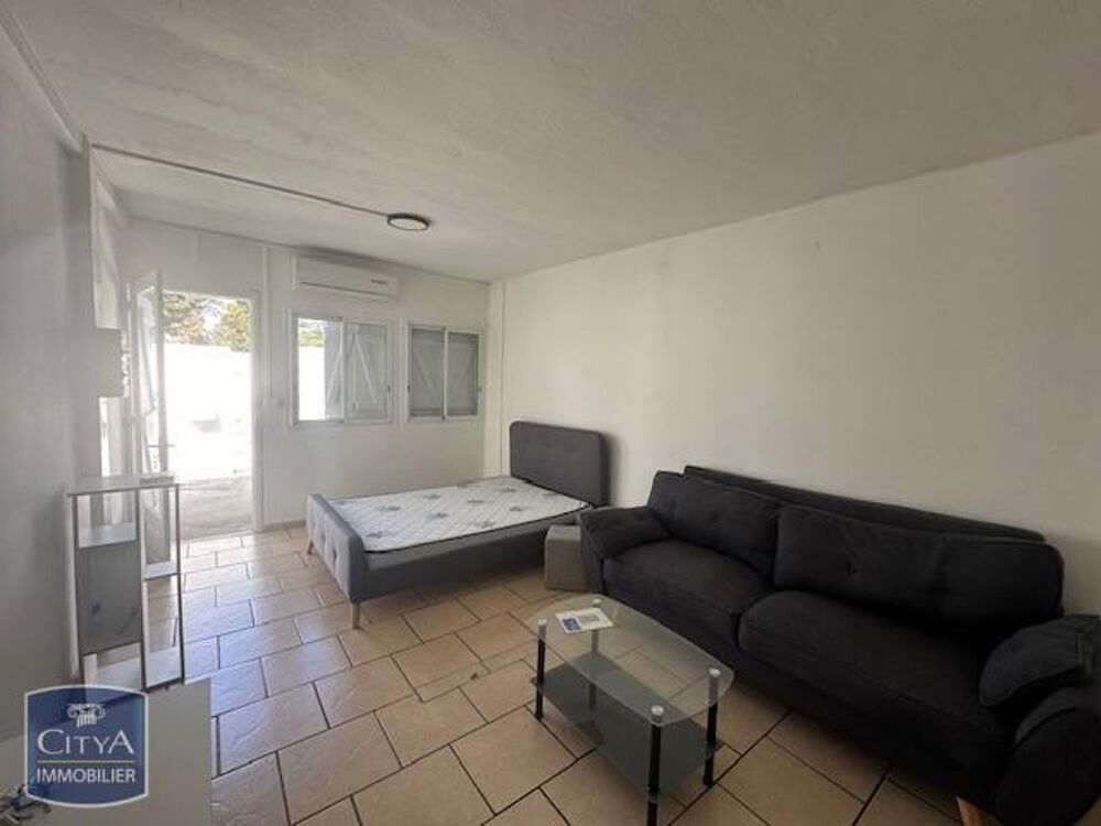 A LOUER Maison T1 meublée de 33m² + cours bétonnée d'env....