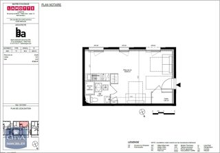  Appartement � louer 1 pi�ce 37 m�