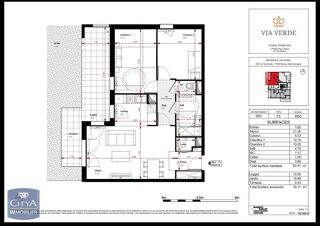  Appartement à louer 3 pièces 63 m²