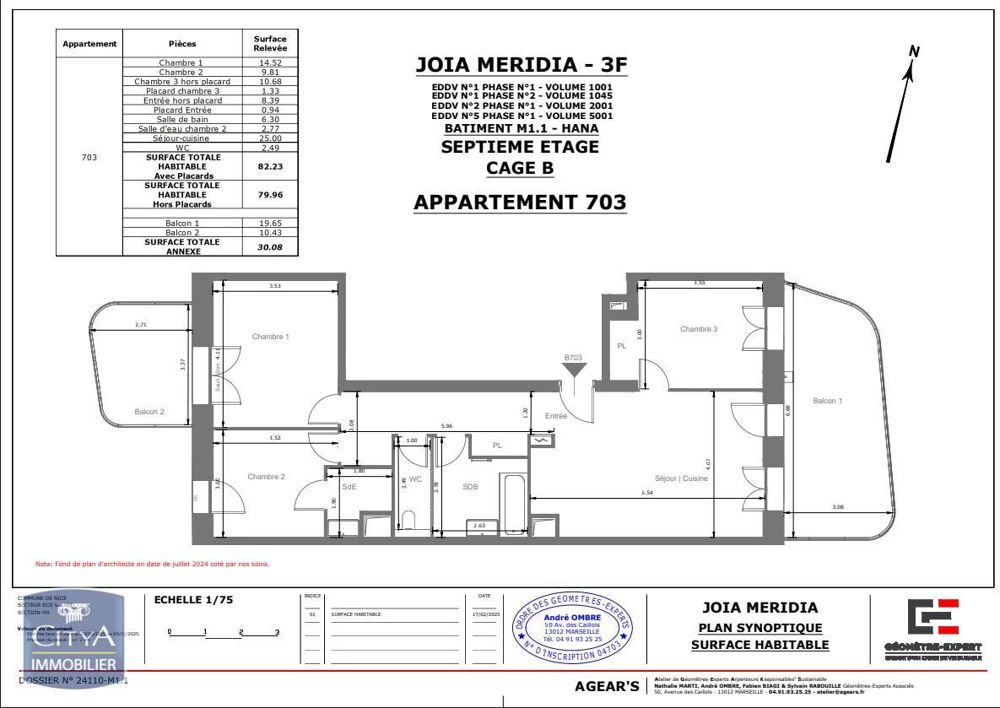 location Appartement - 4 pièce(s) - 82 m² Nice (06200)