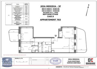  Appartement à louer 4 pièces 82 m²